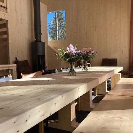 فيلة Havu With Outdoor Sauna Jyväskylä